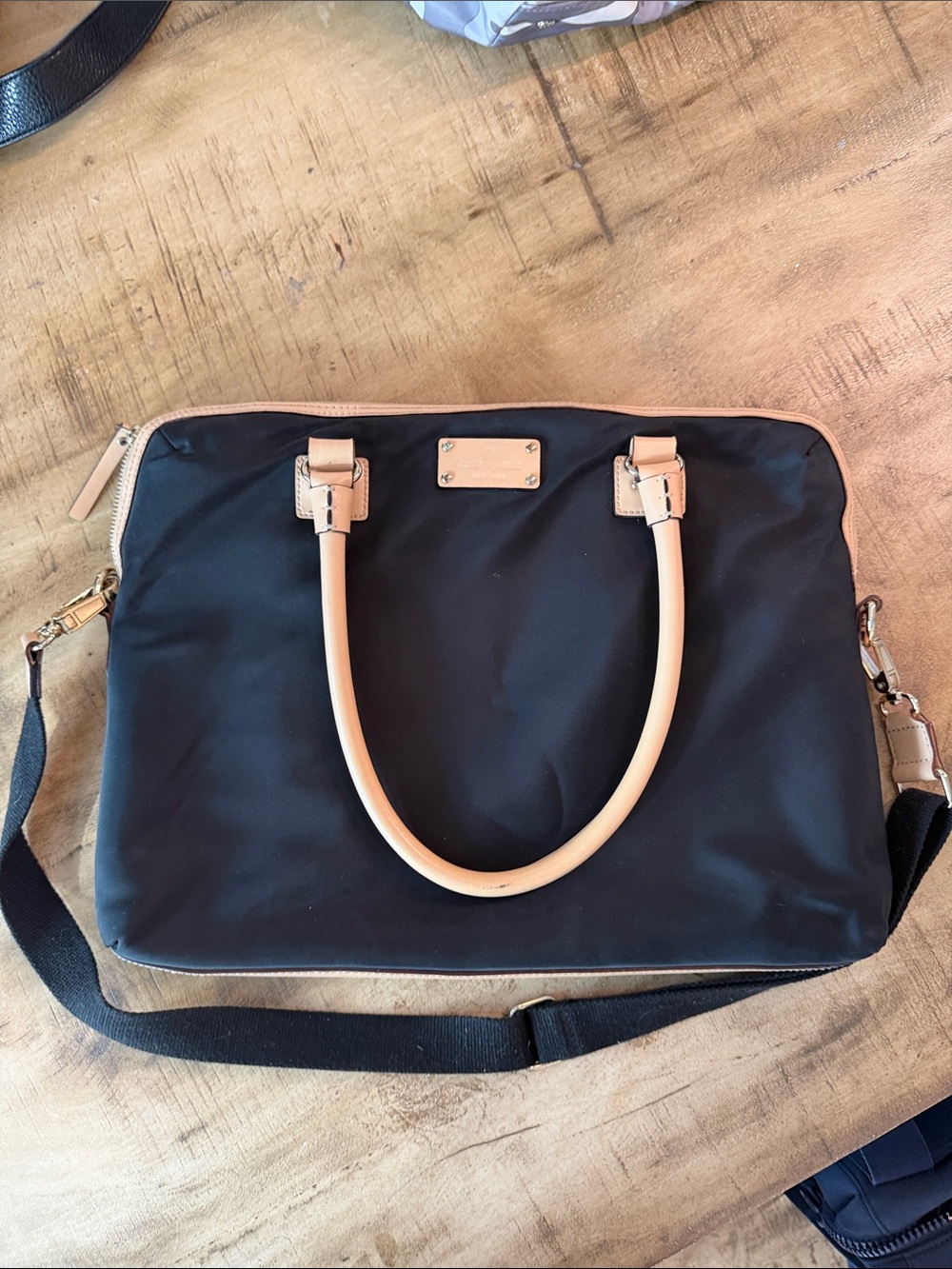 Kate Spade laptop case with strap
